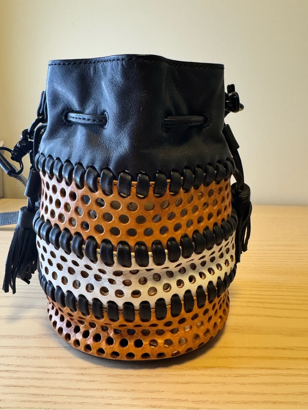 Loeffler Randall Industry Perforated Bag